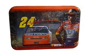 Jeff Gordon #24 DuPont NASCAR 2-Deck Playing Cards Collector Tin (Bicycle 2000)